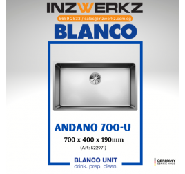 Blanco Andano 700-U Stainless Steel Sink
